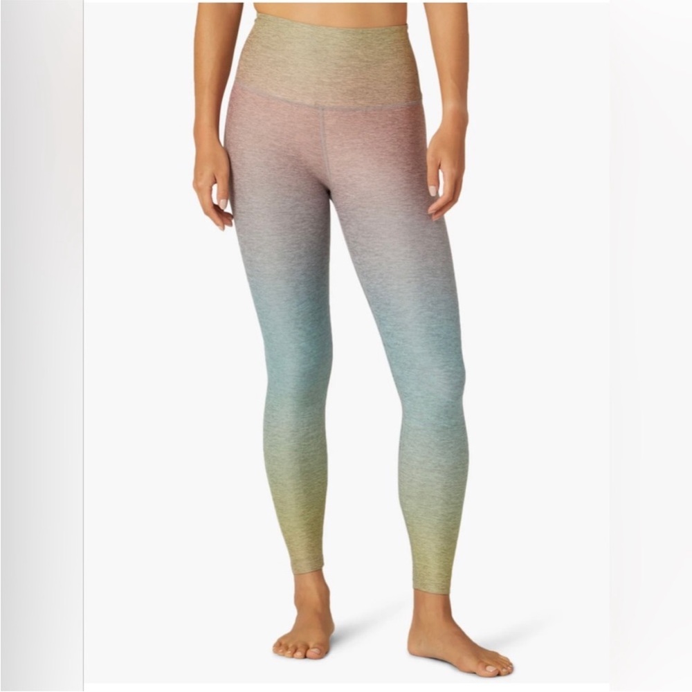 Beyond Yoga Sunset Gradient High-Waisted Leggings NWT